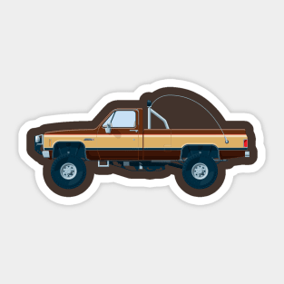 Fall Guy Truck Sticker